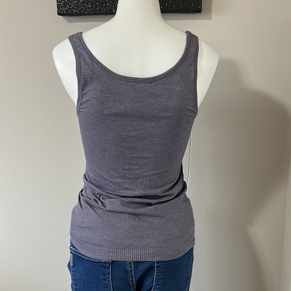 Lululemon Seek Simplicity Tank Top Deep Purple Stretch Sz 8 NEW - Picture 6 of 9